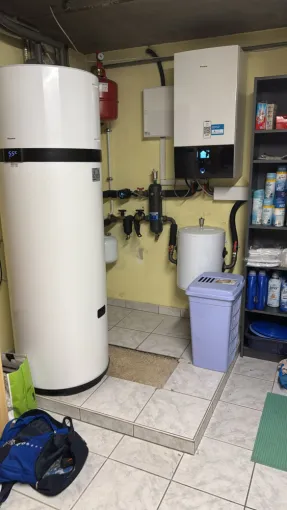 Installation ballon thermodynamique à Forge-les-Eaux, Beauvais, ENRLUX France